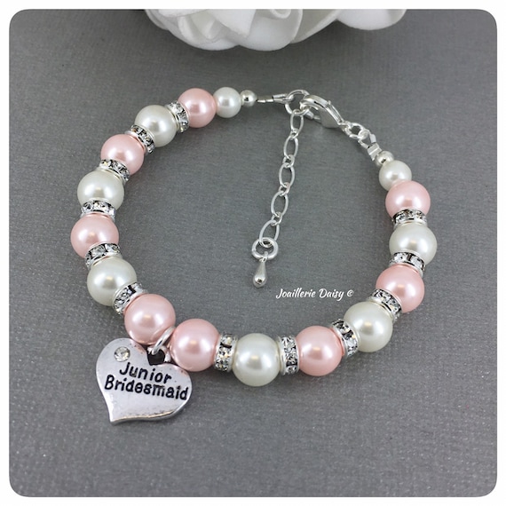 Jr Bridesmaid Bracelet Jr Bridesmaid Jewelry Jr Bridesmaid Etsy