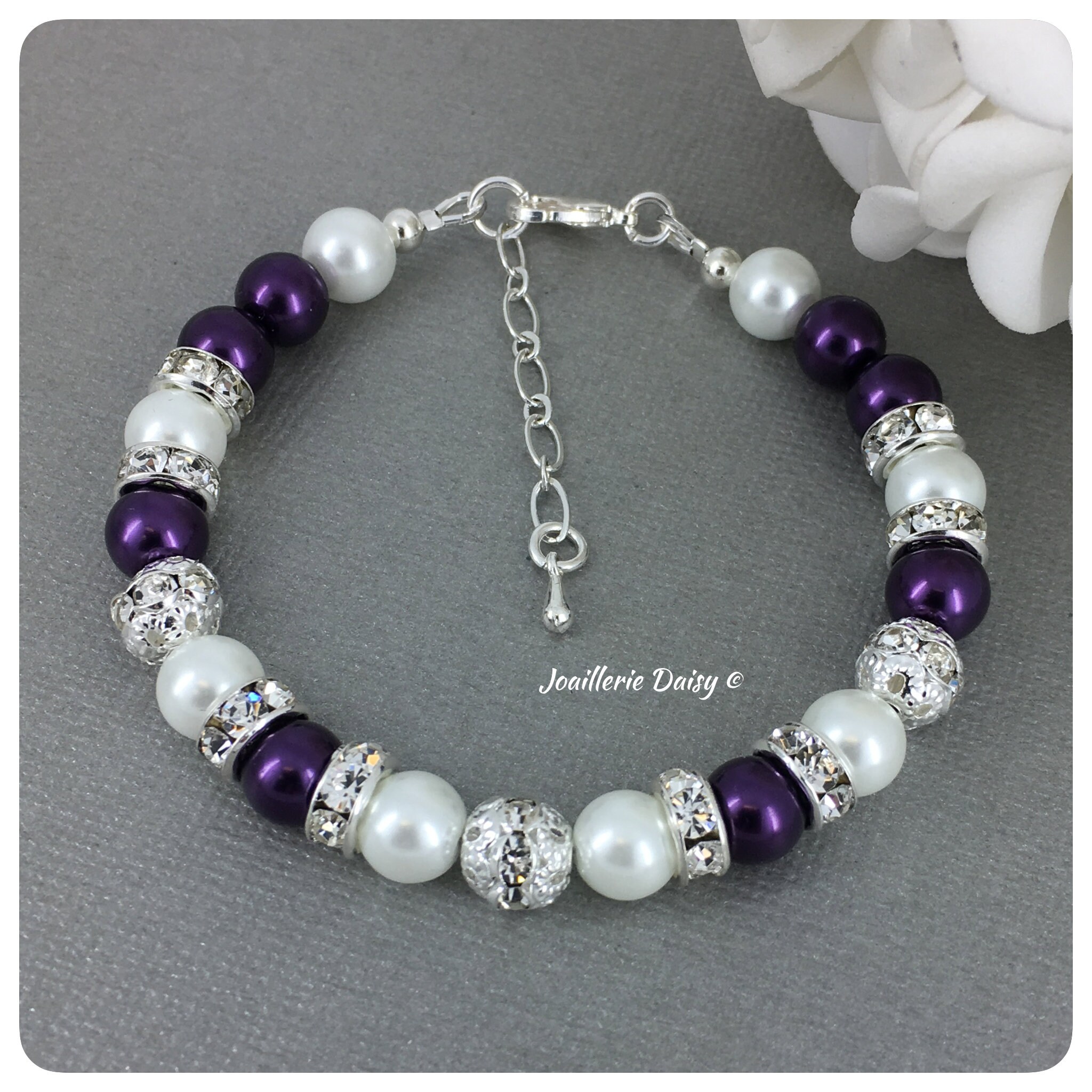 purple jewelry sets for bridesmaids