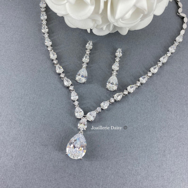 Bride Jewelry Set Bridal Crystal Jewelry Wedding Jewelry Etsy