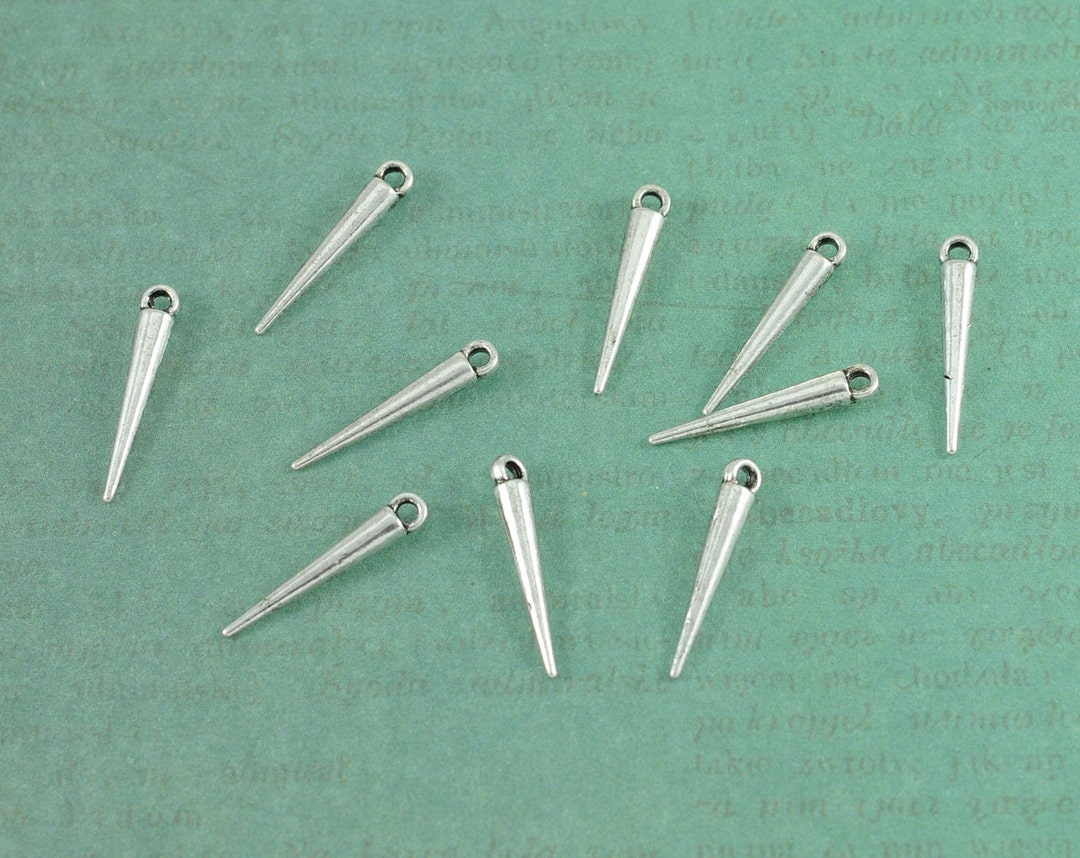 Small Thin Dagger Charms for Jewelry - Measures 7/8 Small Thin Dagger Charms for Jewelry - Measures 7/8