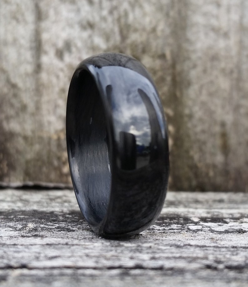 Carbon Fiber Legacy Gloss Ring Etsy