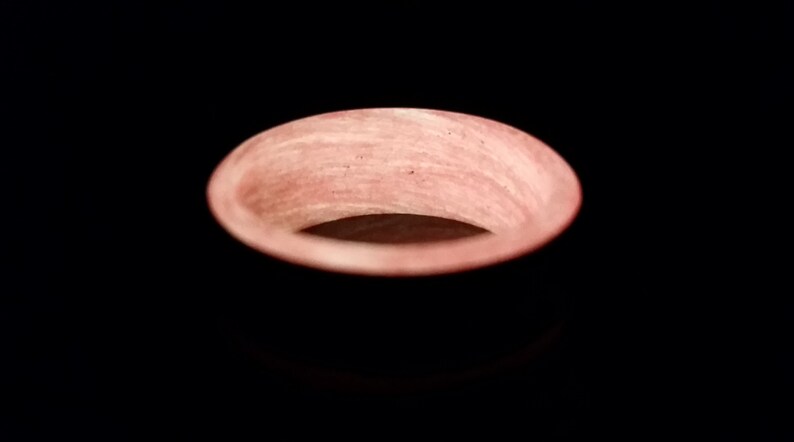 Carbon Fiber Glow Ring-Red