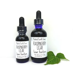 Red Raspberry Leaf Tincture, Raspberry Tincture, Red Raspberry Extract, Raspberry Leaf Extract, Women&#39;s Tinctures, Herbal Extracts