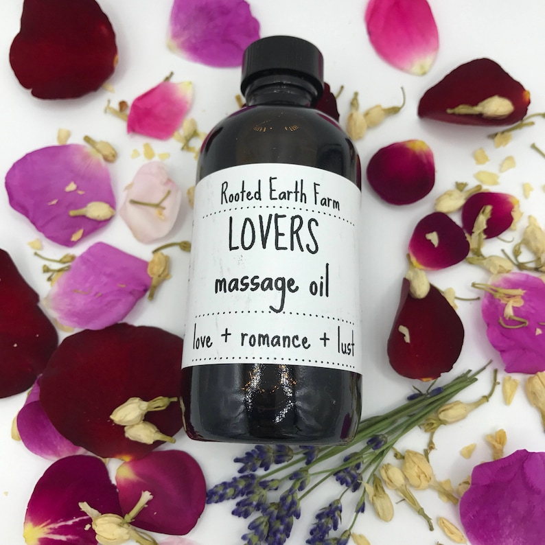 Sensual Massage Oil Lovers Oil Gifts for Her Organic Etsy