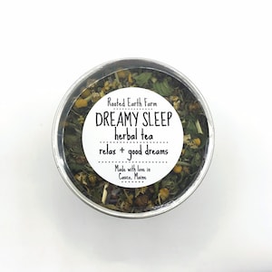 Loose Leaf Tea, Dream Tea, Herbal Tea, Sweet Dreams, Herb Tea, Organic Tea, Chamomile Tea, Bedtime Tea