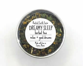 Loose Leaf Tea, Dream Tea, Herbal Tea, Sweet Dreams, Herb Tea, Organic Tea, Chamomile Tea, Bedtime Tea