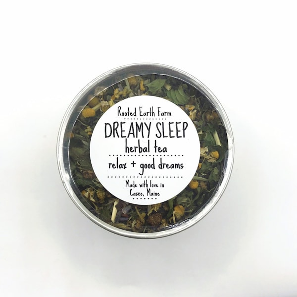Loose Leaf Tea, Dream Tea, Herbal Tea, Sweet Dreams, Herb Tea, Organic Tea, Chamomile Tea, Bedtime Tea