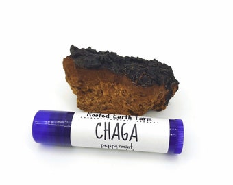 Chaga Lip Balm, Dry Lips, Organic Lip Balm, All Natural Lip Balm, Chaga Mushroom, Organic Skin Care, lipbalm