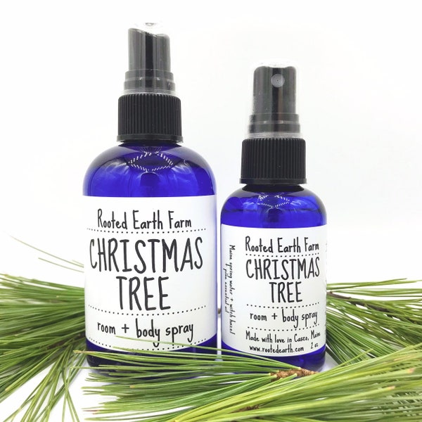 Christmas Tree Spray, Pine Spray, Holiday Gift, Christmas Gift, Evergreen Spray, Xmas Tree Scent, Air Freshener, Room Spray, Body Spray