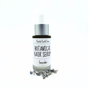 Lavender Botanical Hair Serum, 1 fl oz, Herbal Infused, Natural Oil for Hair