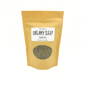 Dream Tea, 3 oz, Loose Leaf Tea, Herbal Tea, Sweet Dreams, Herb Tea, Organic Tea, Chamomile Tea, Bedtime Tea