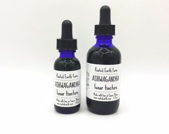 Ashwagandha Tincture, Organic Ashwagandha, Ashwagandha Extract, Herbal Extract, Herbal Tincture