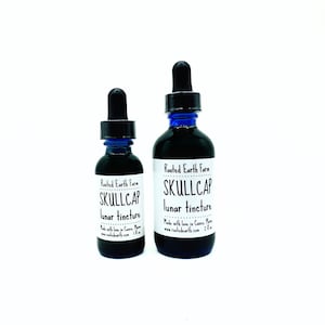 Skullcap Tincture, Organic Skullcap Extract, Herbal Tincture, Herbal Extract