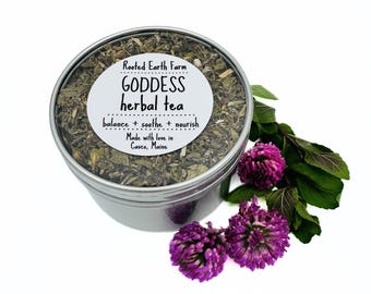 Goddess Herbal Tea, Tea for Women, Gifts for Her, Women's Tea, Organic Tea, Goddess Tea