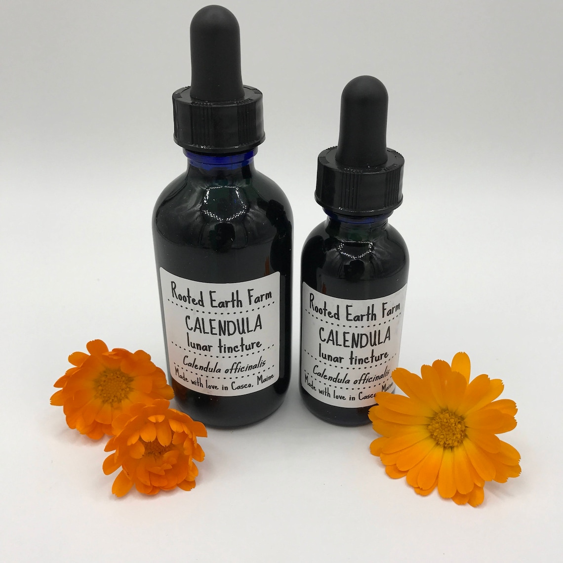 Calendula Tincture Calendula Extract Herbal Tincture Herbal Etsy