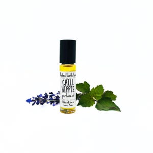 Perfume Chill Hippie, Perfume de Pachulí y Lavanda, Aceite Perfumado, Perfume de Pachulí, Aceite de Lavanda, Perfume Artesanal, Aceite de Pachulí imagen 3