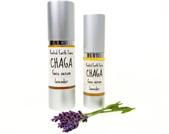 Chaga Face Serum, Chaga Face Oil, Facial Serum, Facial Oil, Moisturizer, Chaga Serum, Chaga Skincare, Vitamin C Serum