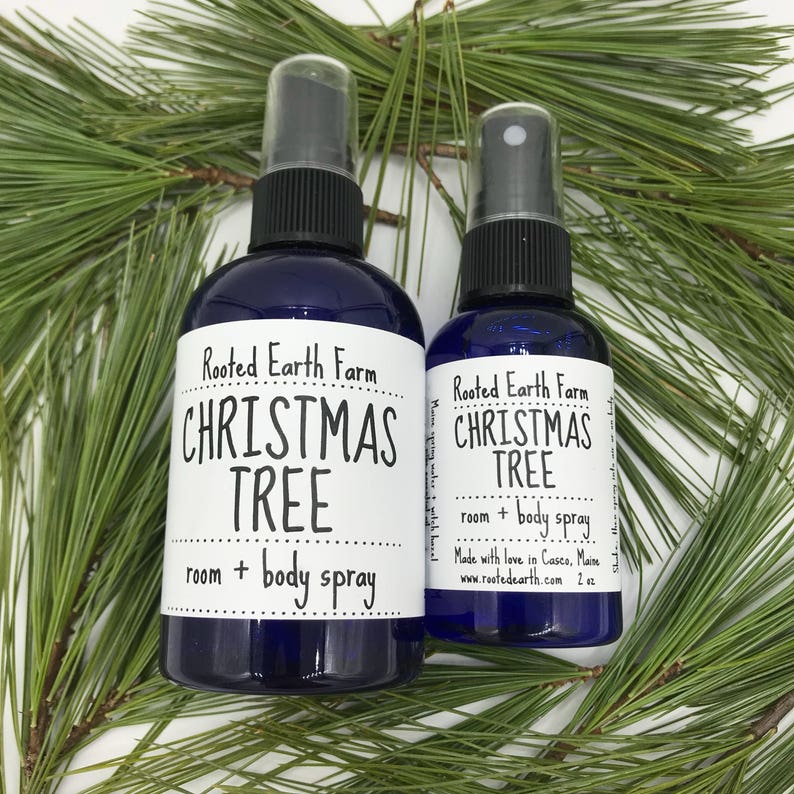 Christmas Tree Spray Pine Spray Holiday Gift Christmas Etsy