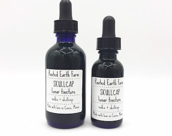 Skullcap Tincture, Organic Skullcap Extract, Herbal Tincture, Herbal Extract