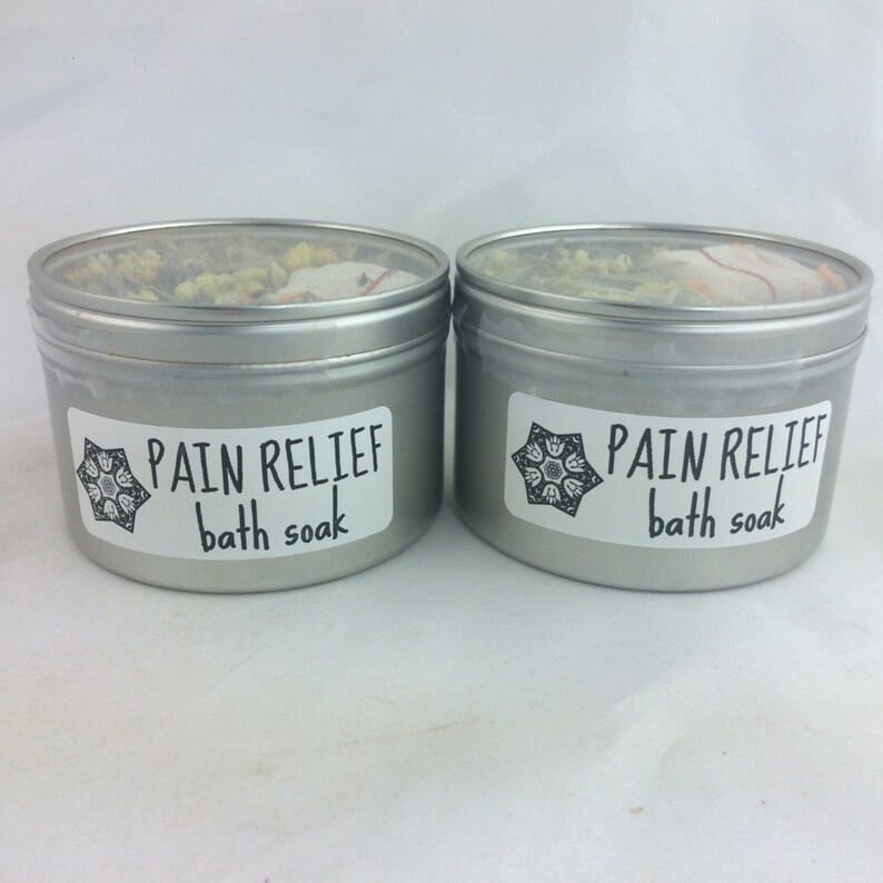 Pain Relief Bath Soak Sore Muscle Soak Organic Bath Salts Etsy