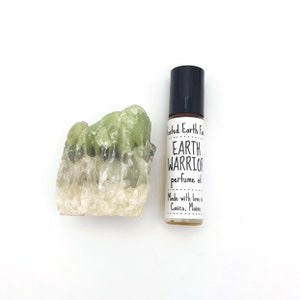 Earth Warrior Perfume Oil, Natural Perfume, Grounding Oil, Handmade Perfume, Organic Perfume, Vegan Perfume, Perfume Roll On, Hippie Perfume