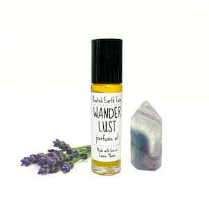 Wanderlust Perfume Oil, Travel Perfume, Relaxing Scent, Aromatherapy Oil, Women&#39;s Perfume, Organic Perfume, Natural Perfume