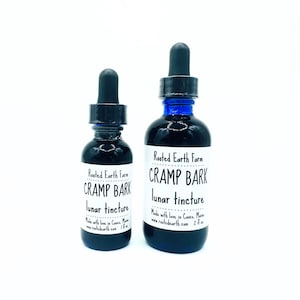 Cramp Bark Tincture, Organic Cramp Bark Extract, Herbal Extract, Herbal Tincture, Cramp Bark