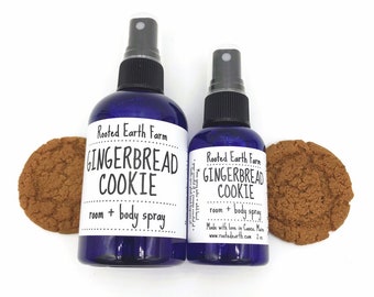 Gingerbread Cookie Spray, Cookie Spray, Holiday Gift, Christmas Gift, Ginger Spray, Cookies Scent, Air Freshener, Room Spray, Body Spray