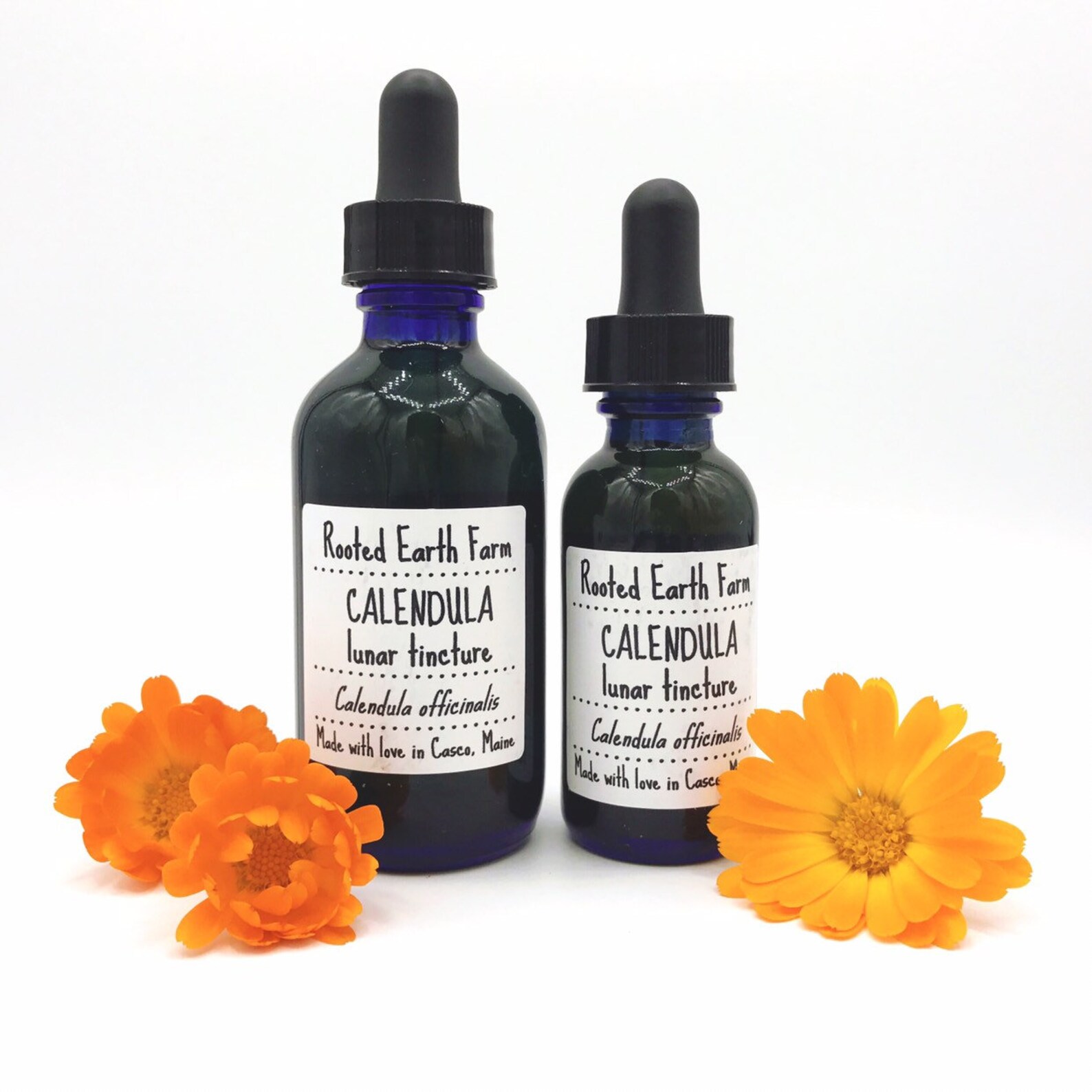 Calendula Tincture Calendula Extract Herbal Tincture Herbal Etsy