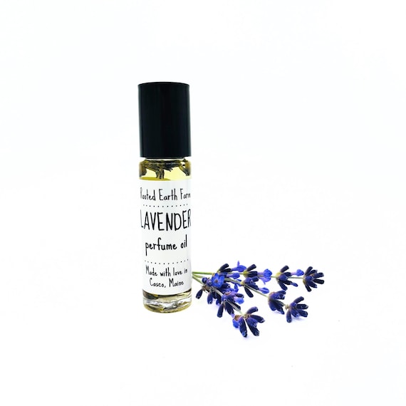 Lavender Perfume Oil, Plant Based Essential Oil Scented, Hippie Perfume, Boho Perfume, Handcrafted Perfume