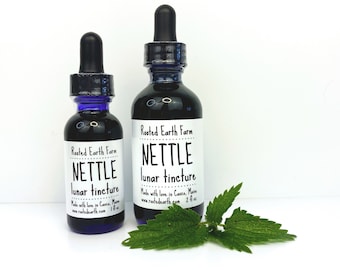 Nettle Tincture, Organic Nettle Extract, Herbal Nutrition, Organic Tincture, Herbal Extract, Nettle Leaf, Herbal Tincture
