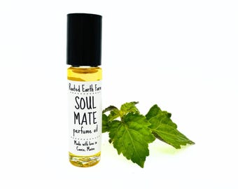 Soulmate Perfume Oil, Valentine's Day Gift for Her, Natural Perfume, Date Night, Gift for Wife, Essential Oil Perfume