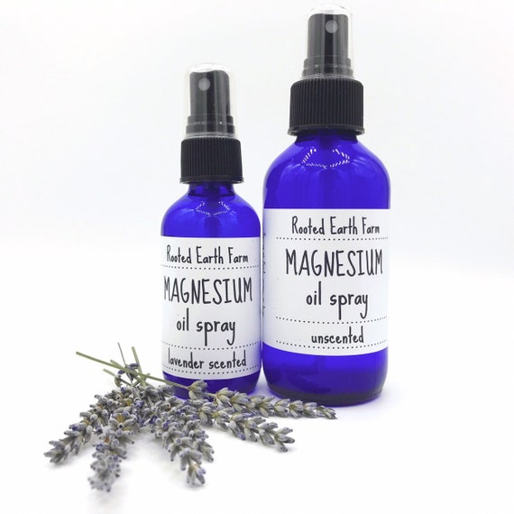 Magnesium Oil Spray Lavender or Unscented Magnesium Spray