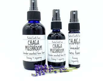 Chaga Face Toner, Chaga Facial Mist, Chaga Mushroom, Chaga Skincare, Skin Care, Chaga Toner, Herbal Toner