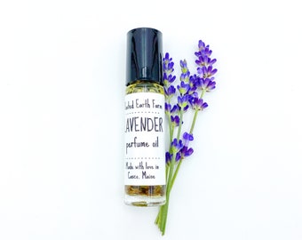 Lavender Perfume Oil, Lavender Oil, Perfume Oils, Hippie Perfume, Boho Perfume, Handcrafted Perfume, Organic Perfume Oil