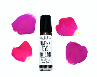 Herbal Coffee Eye Serum, Under Eye Serum, Undereye Serum, Eye Cream, Eye Serum, Rooted Earth