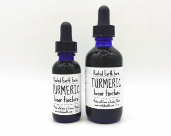 Turmeric Tincture, Organic Turmeric Extract, Turmeric Elixir, Herbal Tincture, Turmeric Root, Herbal Extract