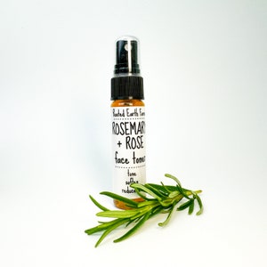 Rose Toner, Rosemary Toner, Rose Water Toner, Natural Face Toner, Rose Facial Toner image 6