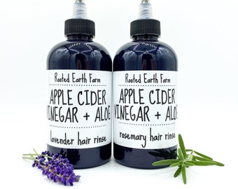 Vinegar Hair Rinse, Vinegar Rinse, Natural Conditioner, Aloe Vinegar Hair Rinse, Apple Cider Vinegar Shampoo
