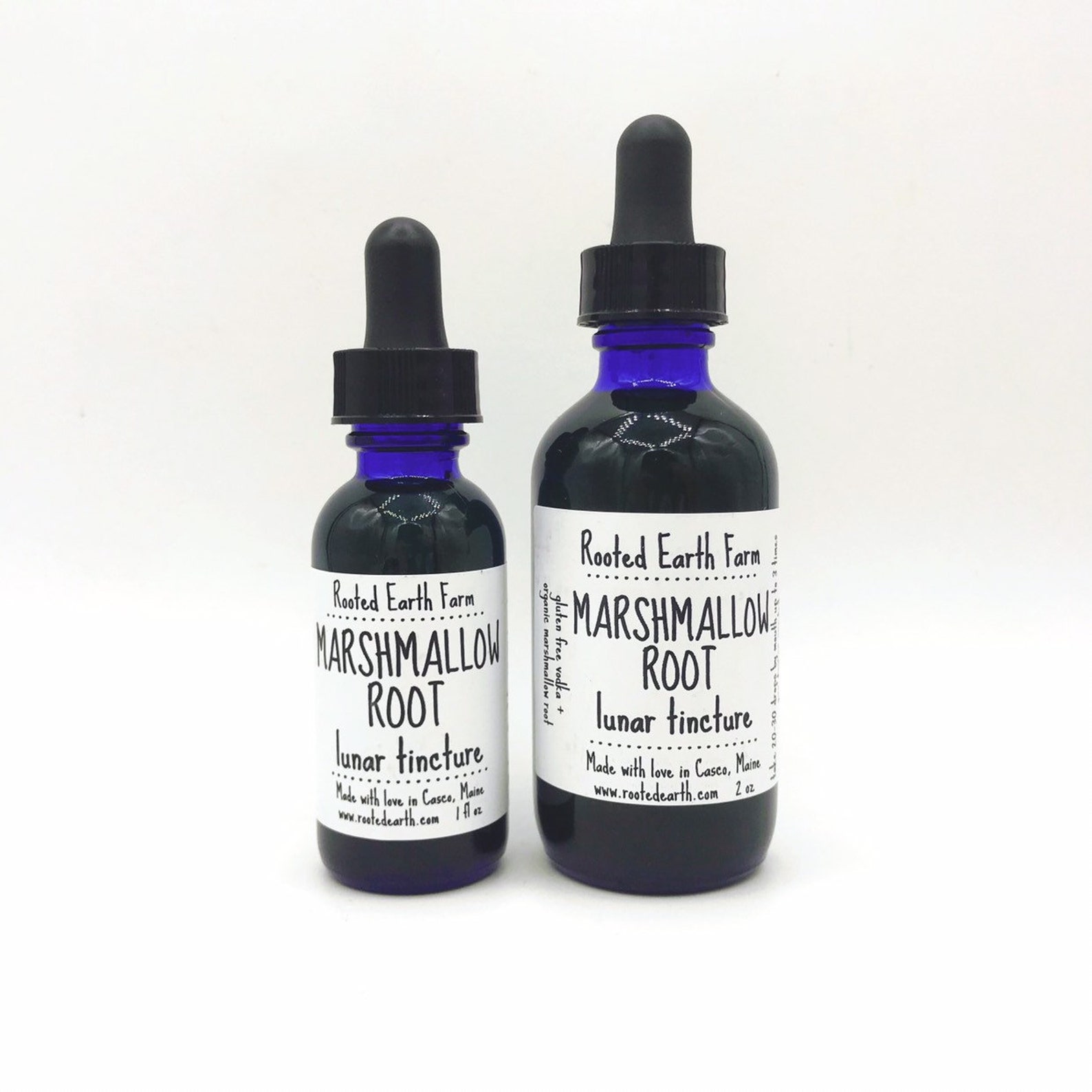 Organic Marshmallow Root Tincture Marshmallow Root Extract Etsy