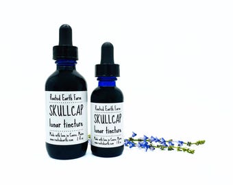 Skullcap Tincture, Organic Skullcap Extract, Herbal Tincture, Herbal Extract