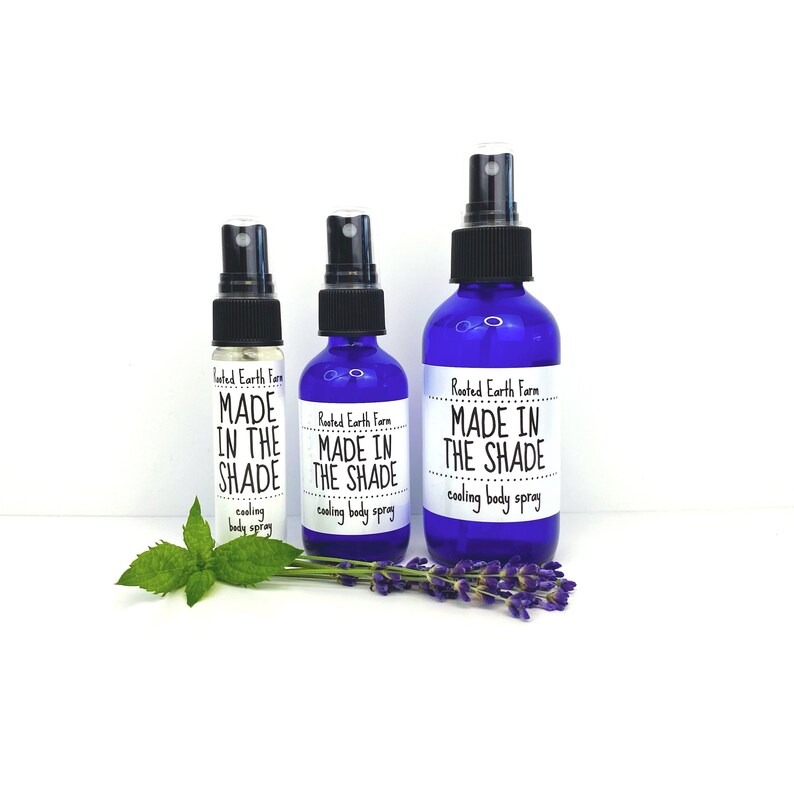 Cooling Body Spray Hot Flashes Hot Flash Spray Sunburn Etsy