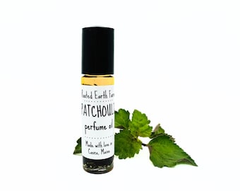 Patchouli Perfume Oil, Hippie Perfume, Organic Perfume, Boho Scent, Vegan Perfume, Men's Cologne, Natural Perfume, Handmade Perfume, Hippy