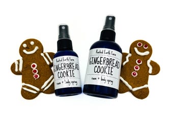 Gingerbread Cookie Spray, Cookie Spray, Holiday Gift, Christmas Gift, Ginger Spray, Cookies Scent, Air Freshener, Room Spray, Body Spray