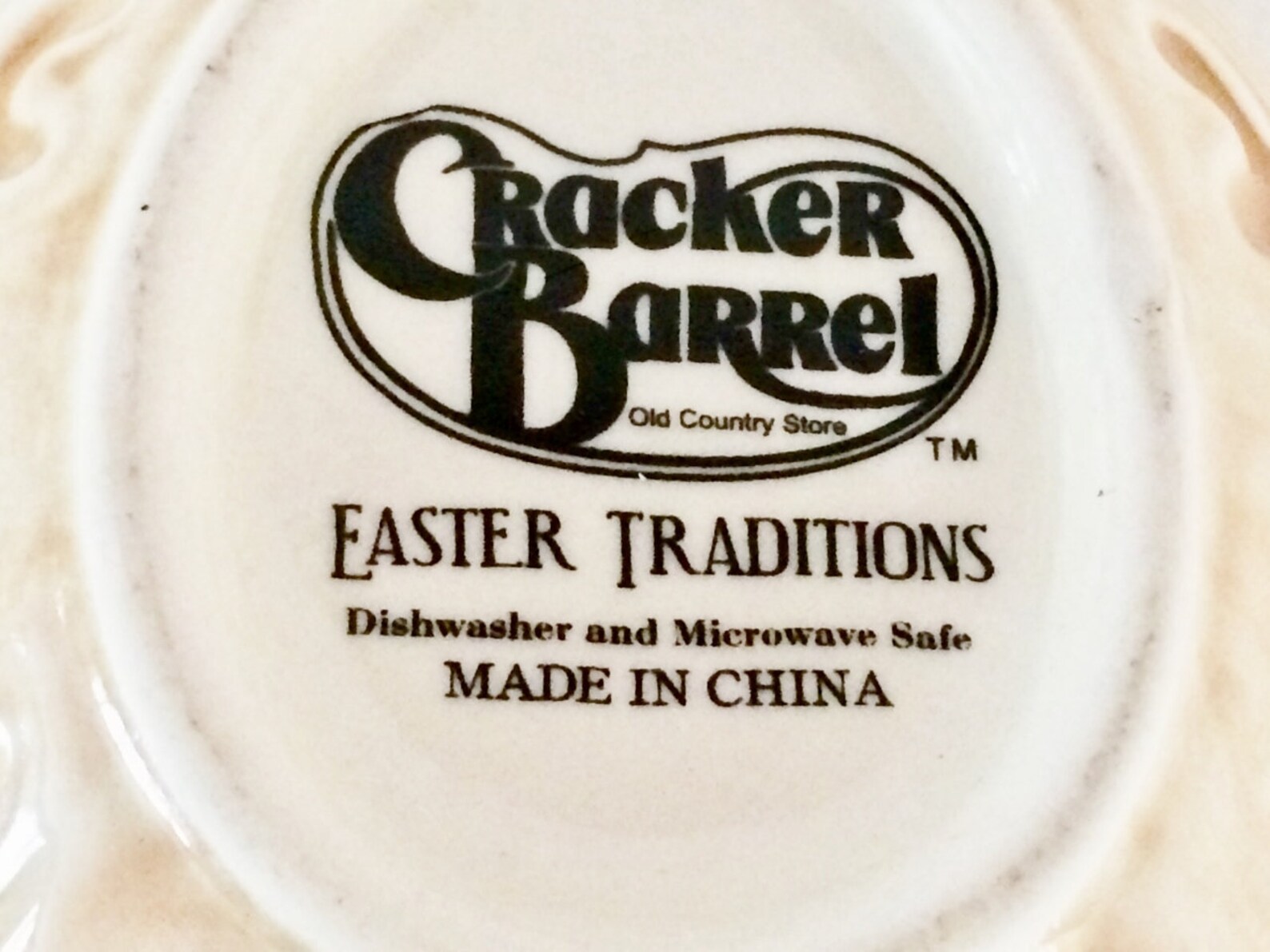CRACKER BARREL EASTER Traditions Dish Vintage Easter Egg Etsy