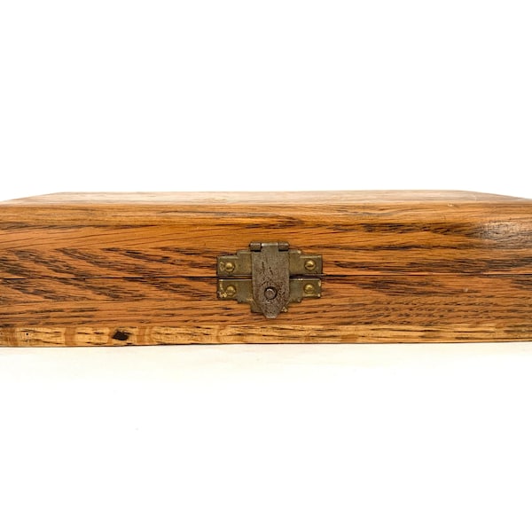 Wood Pencil Box Etsy