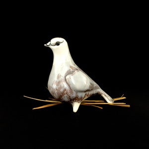 Vintage Ceramic Dove Pigeon Figurine