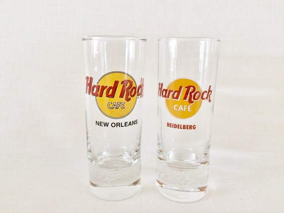 Hard Rock Cafe Heidelberg Shot Glass Hard Rock Cafe New Etsy