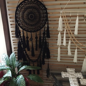 Black dreamcatcher