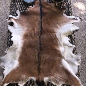 Tanned Brown Goathide - 110cm x 80cm